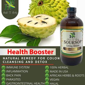 Soursop Living Bitters 16oz