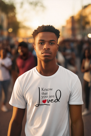 Know that you are loved - Short sleeve t-shirt