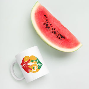 AFRICA! KISS White glossy mug