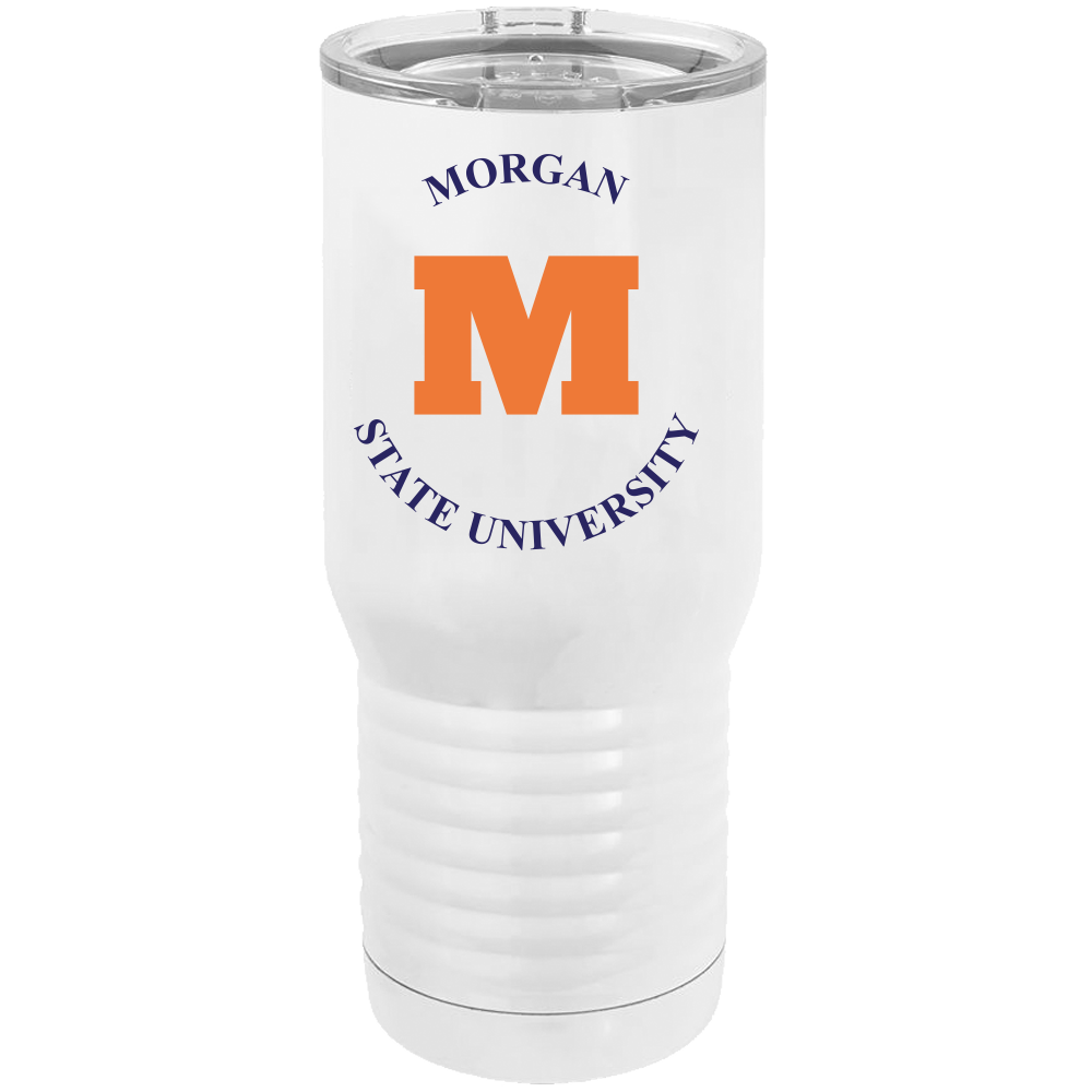 Morgan U Polar Camel - 20 ounce Sublimatable Tumbler including Slide to close lid