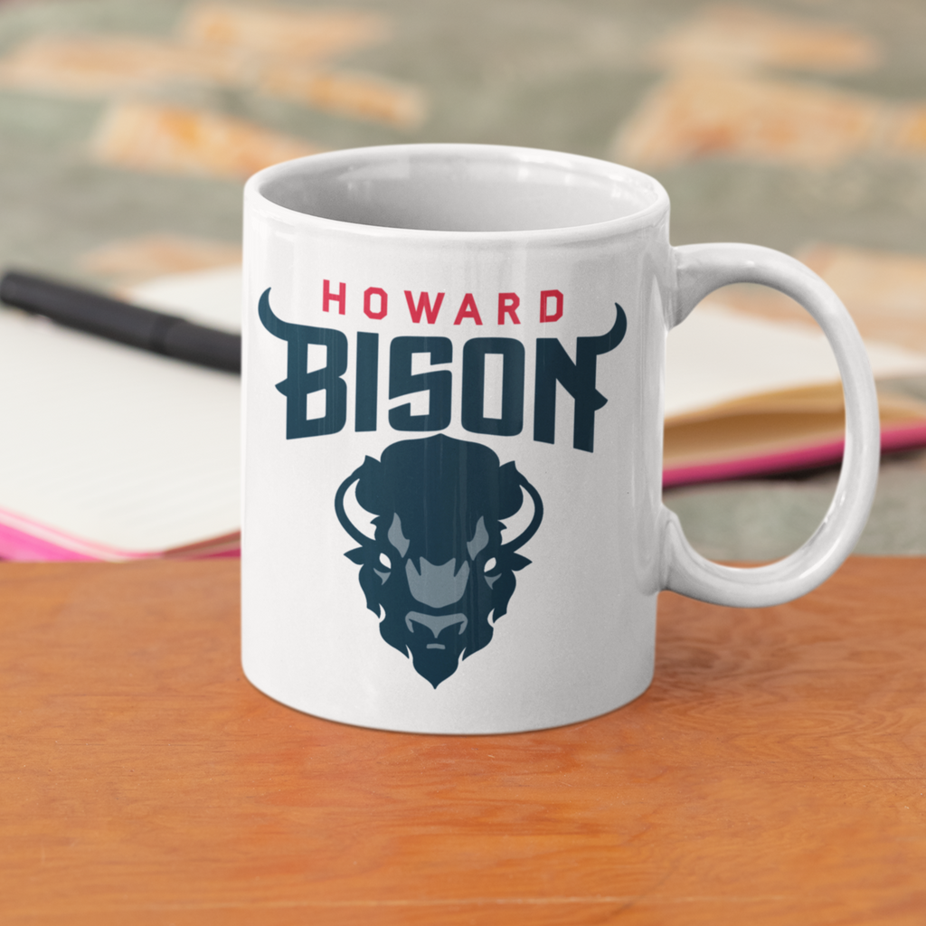 HU Bison - 11 oz. Coffee Mug - White