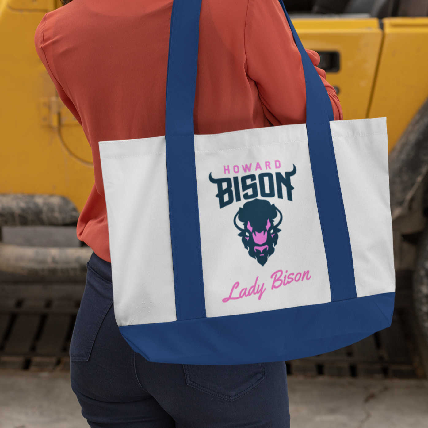 HU Lady Bison Tote Bag