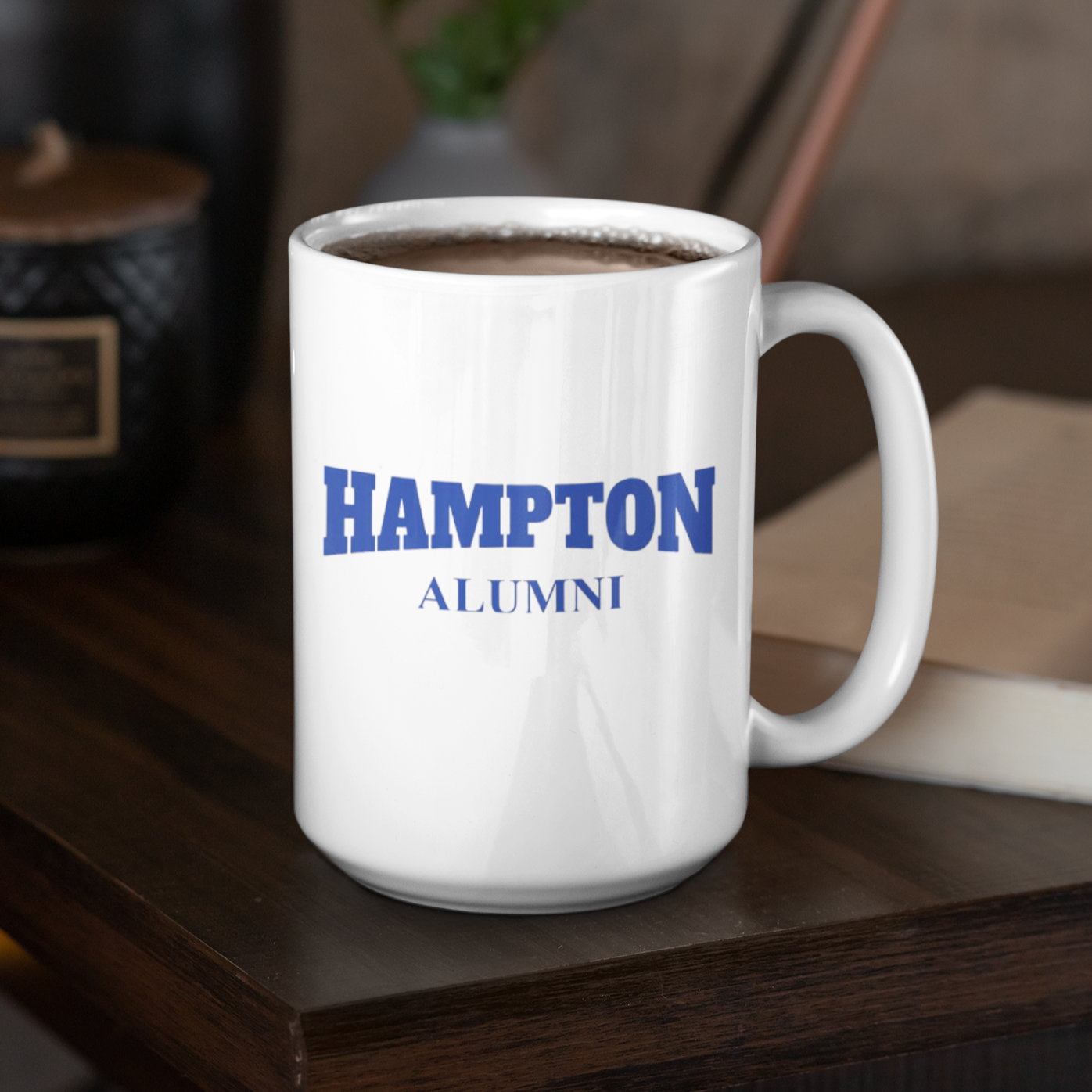 Hampton Alumni - Coffee Mug - White 15 oz.