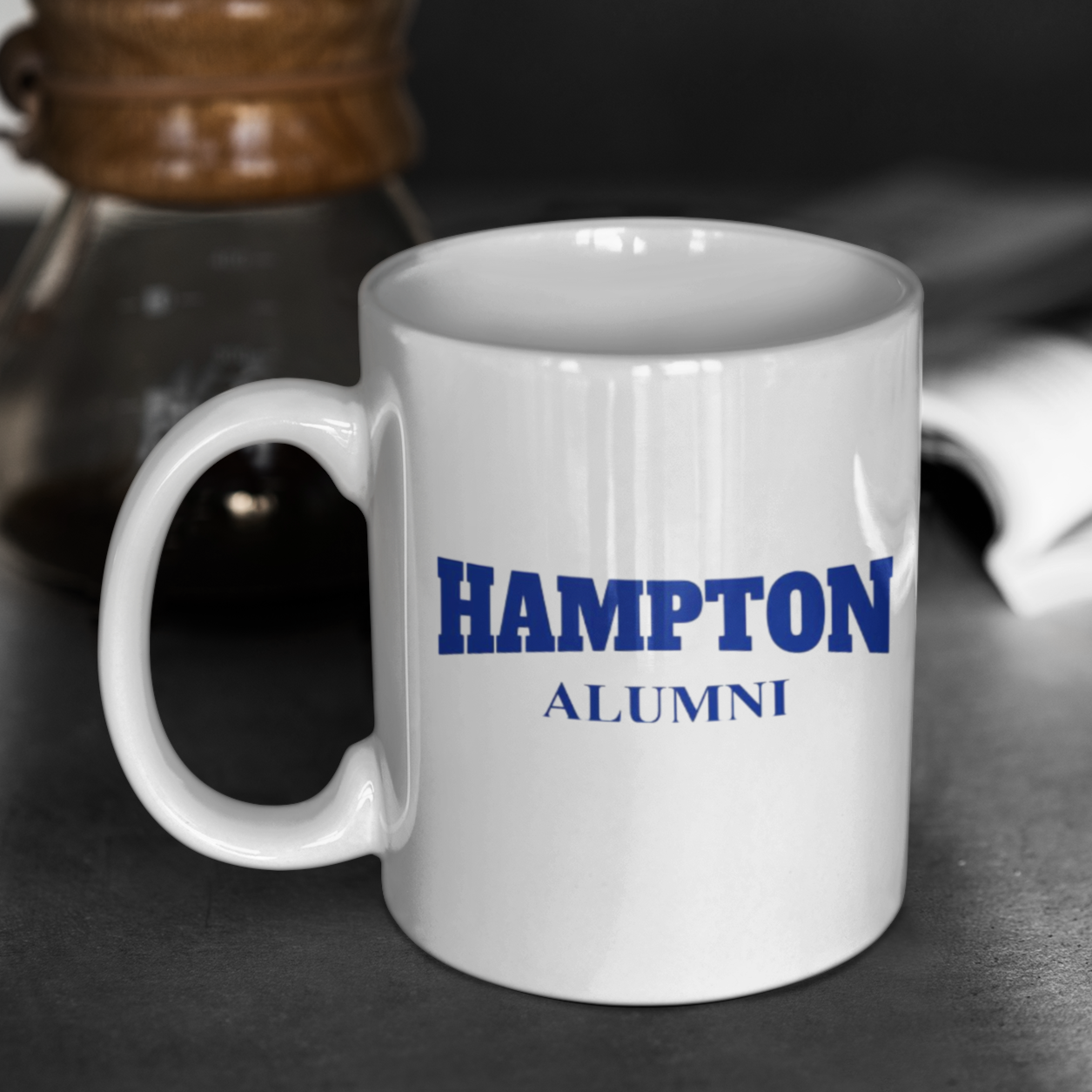 Hampton Alumni - Coffee Mug - White 11 oz.