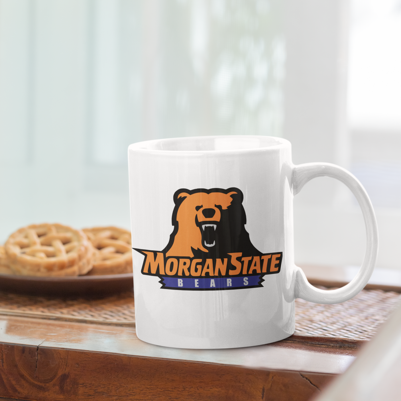 Morgan State Bears - 11oz. White Coffee Mug