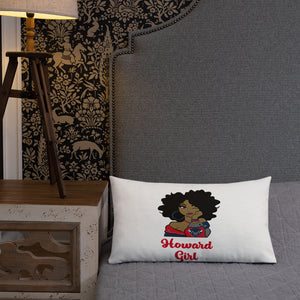 HU Girl Bison Premium Pillow