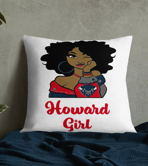 HU Girl Bison Premium Pillow